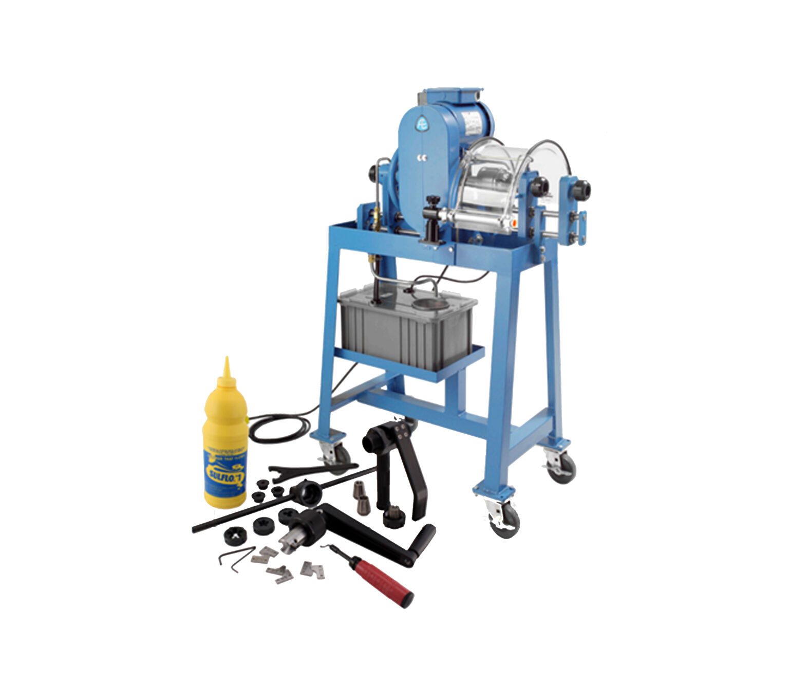 Coning and Threading Machine