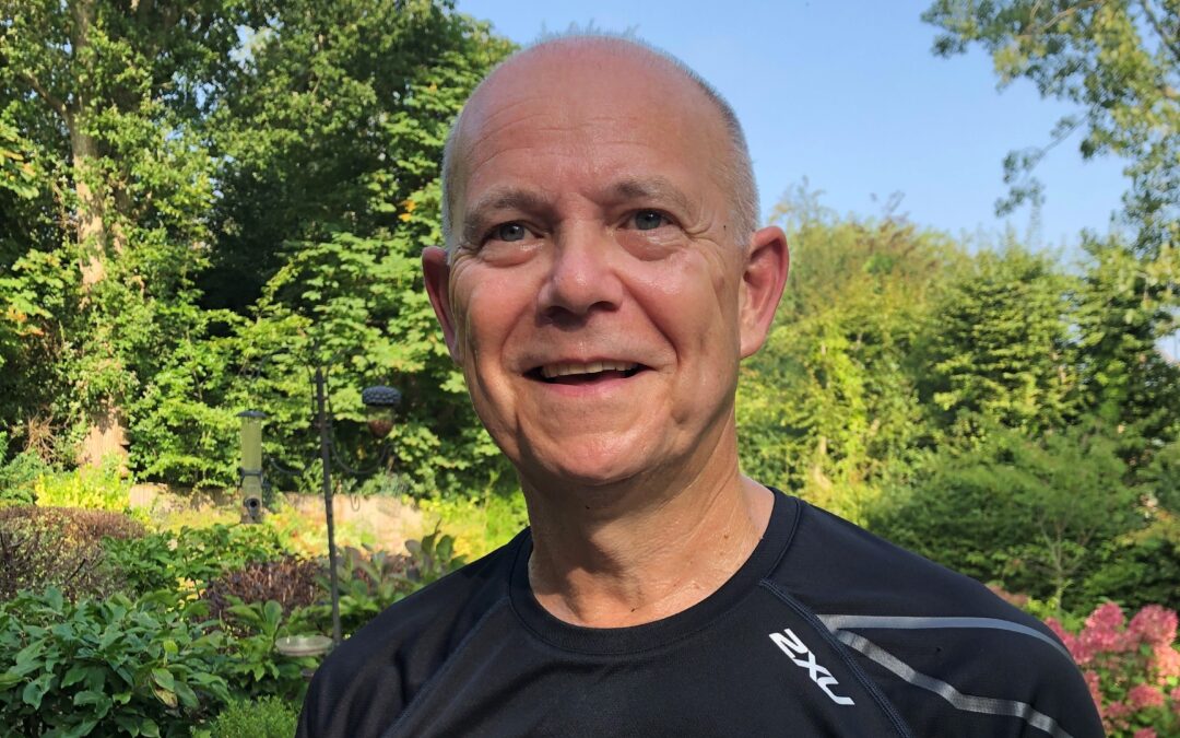 Mark Robinson will run the London Marathon 2024